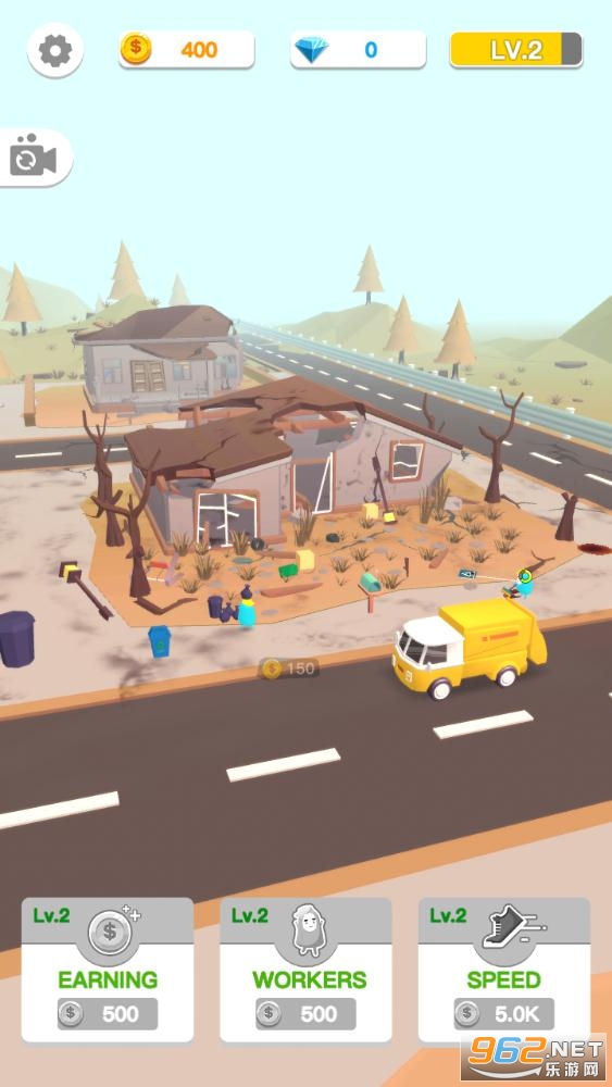Idle Garbage Recycle Tycoon(垃圾清理回收安卓版)截图0