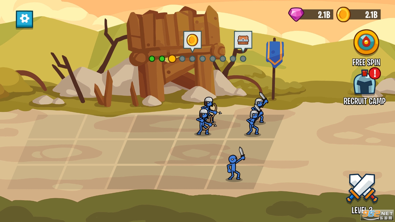 �����ս��2����֮ս���޽����ʯ��(Stick Battle)��ͼ2