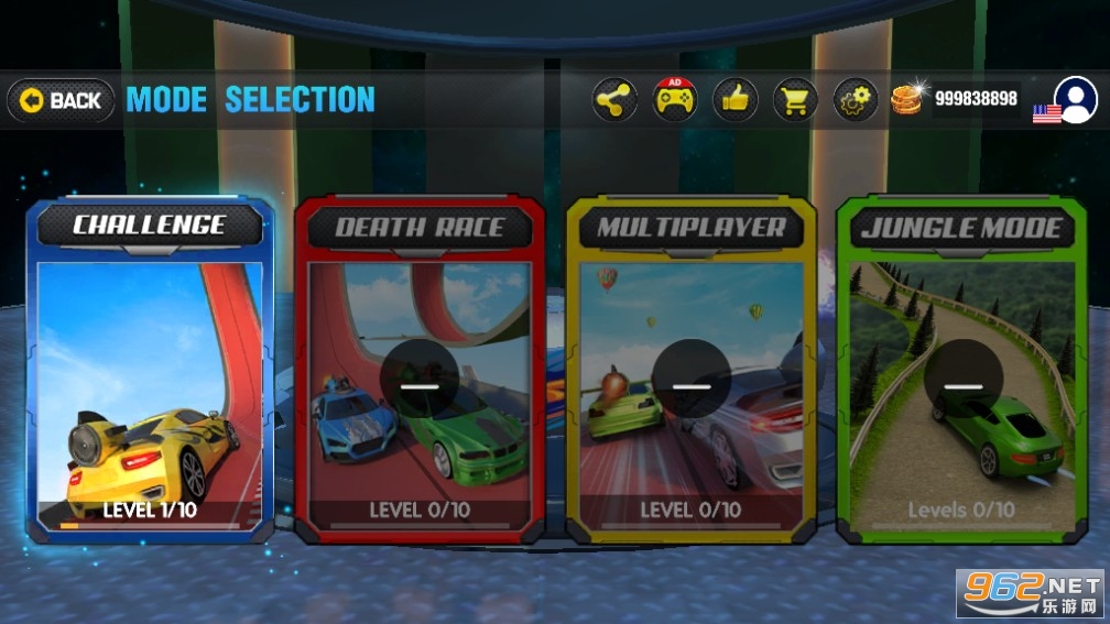 ����ʽ�����µ��ؼ����޽�Ұ�(Jet Car Ramp Stunts)��ͼ0