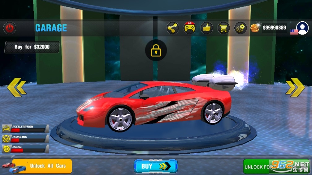 ����ʽ�����µ��ؼ����޽�Ұ�(Jet Car Ramp Stunts)��ͼ3