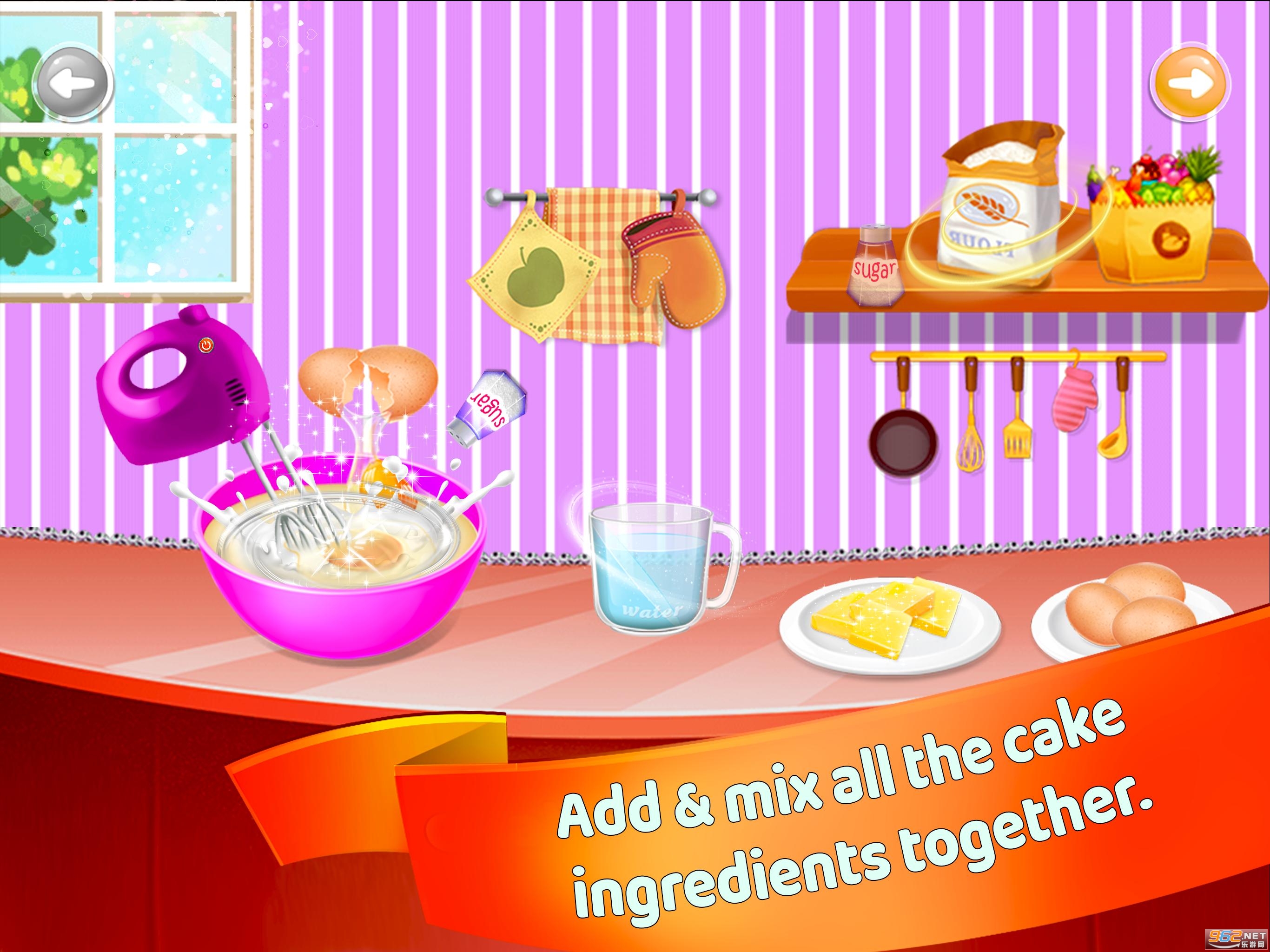 Sweet Cake Maker Baking(�𵰸������̺決��Ϸ�ٷ���)��ͼ4