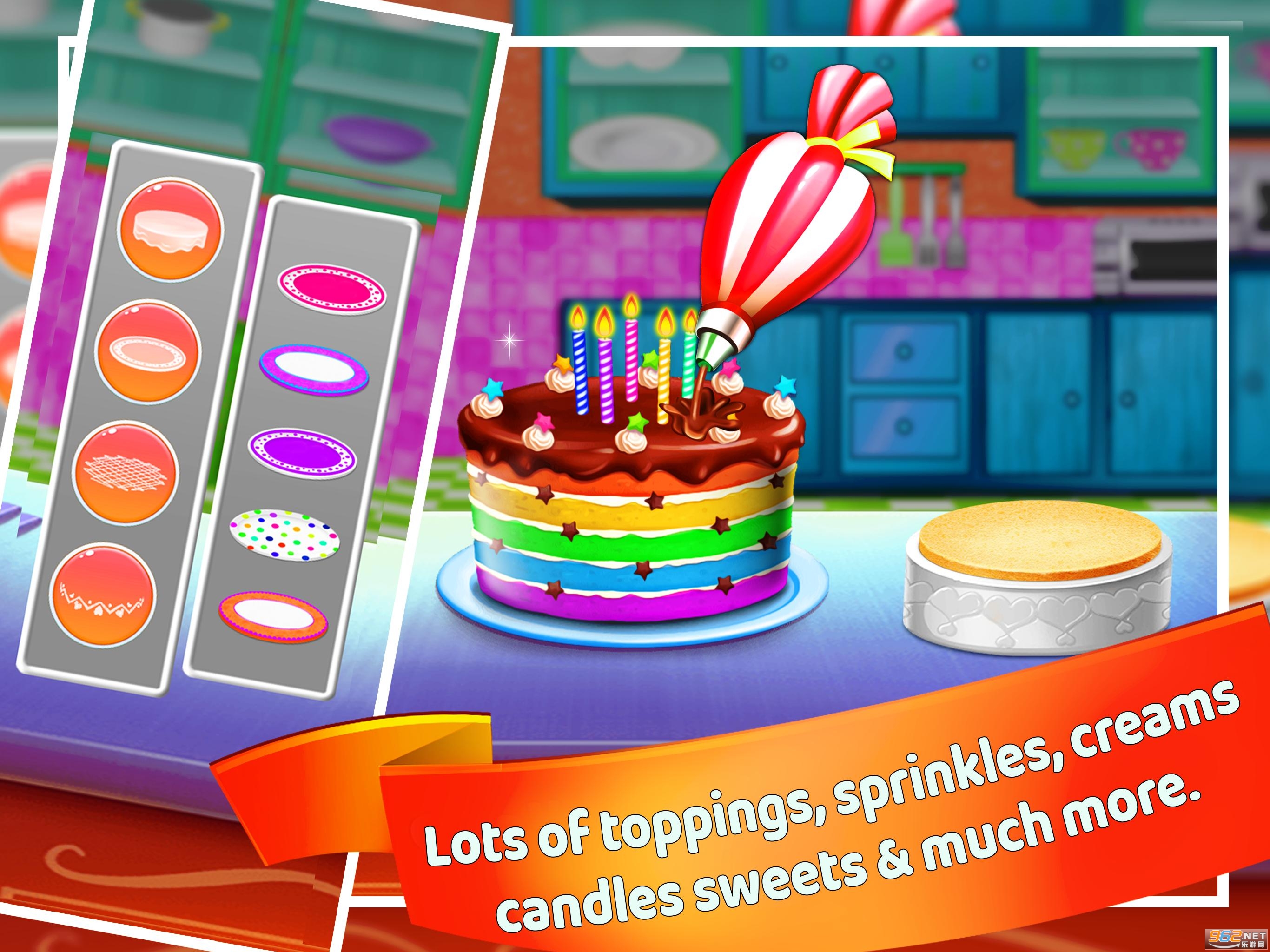 Sweet Cake Maker Baking(�𵰸������̺決��Ϸ�ٷ���)��ͼ1
