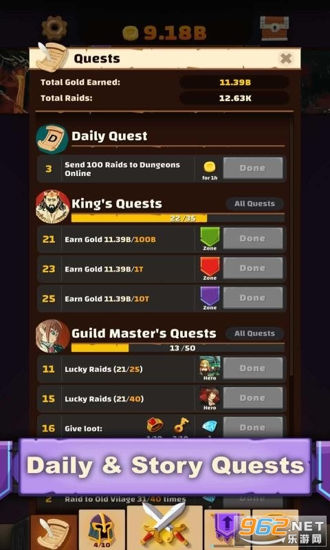 Idle Raids(�������Ӱ�׿��)v1.1.4 ���°��ͼ2
