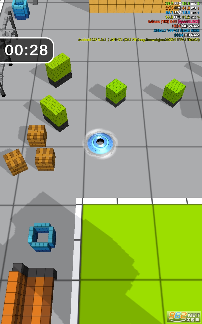 Voxel Saw.io(���ص�⾺������Ϸ)v0.1 (Voxel Saw.io)��ͼ1