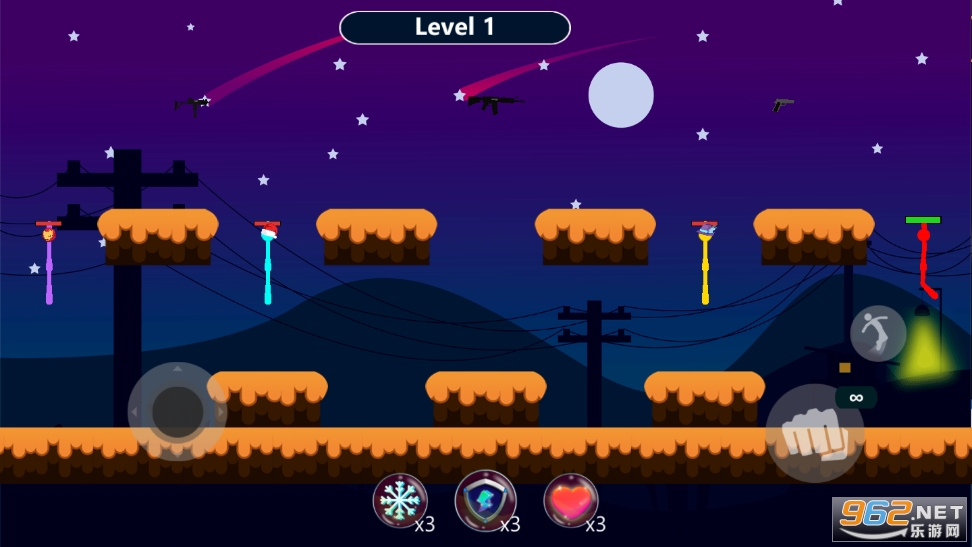 ���������ǹս��(Stickman Gun Battle Infinity - Stick Fight)��ͼ3