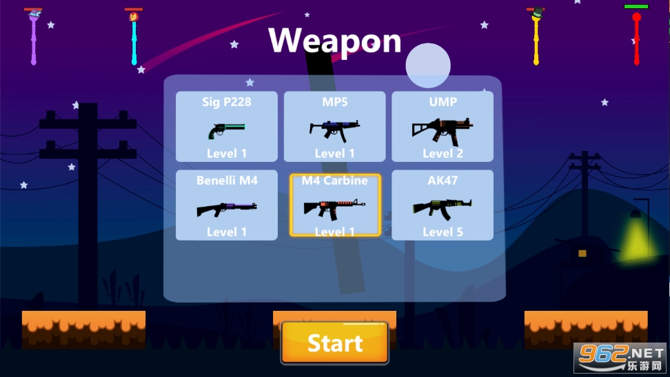 ���������ǹս��(Stickman Gun Battle Infinity - Stick Fight)��ͼ0
