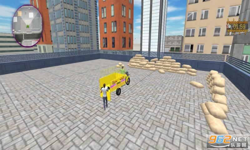 ����װ�س�С��Ϸ3D���޽�Ұ�(City Loader Rickshaw Games 3D)v0.2��ͼ2