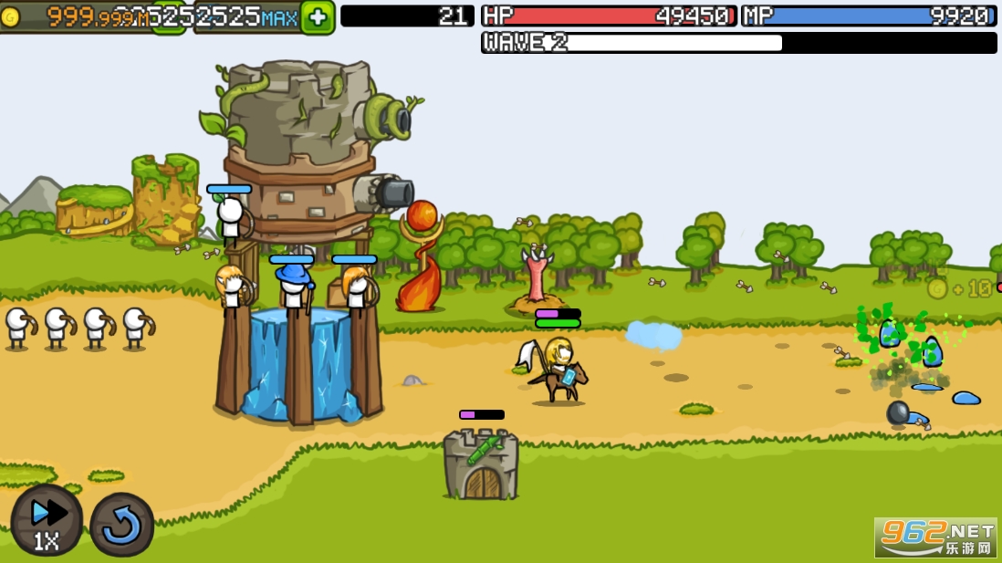 成长城堡无限金币钻石版(GrowCastle)截图1