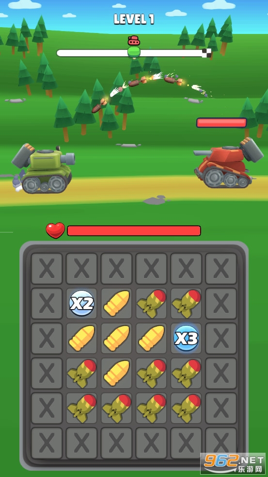 Match to Tank - Puzzle Action