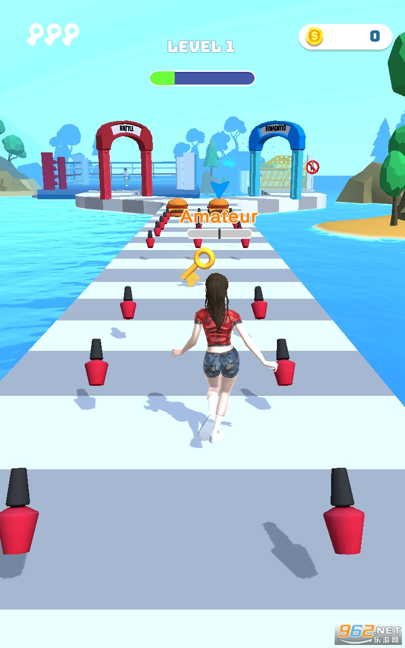 Girl Runner 3D��Ϸ��ͼ4