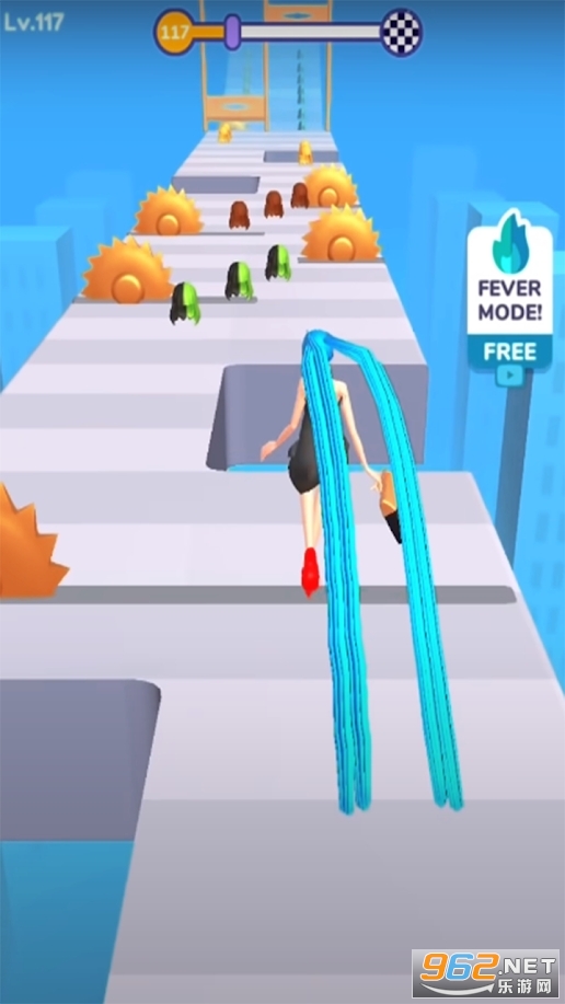 hair challenge run game��Ϸ��ͼ2