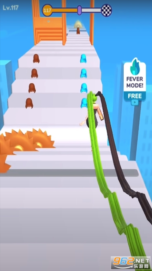 hair challenge run game��Ϸ��ͼ1