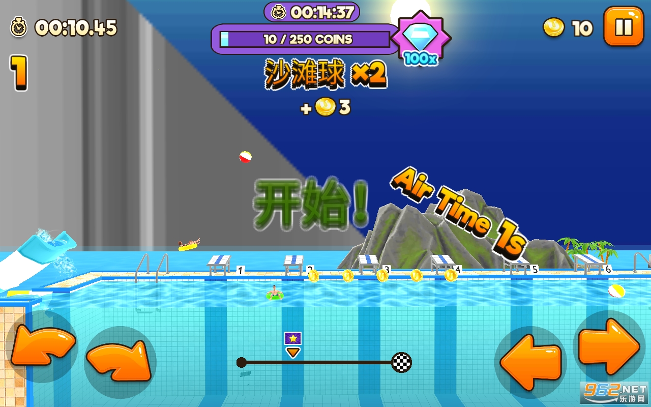 上坡冲浪公园Uphill Rush安卓版截图0