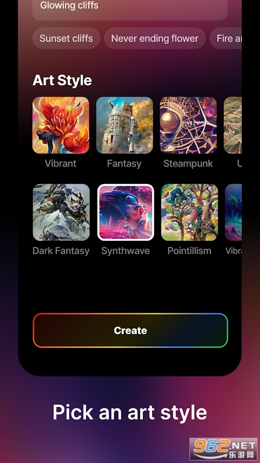 wombo dream�ٷ���v1.2.1 app��ͼ0