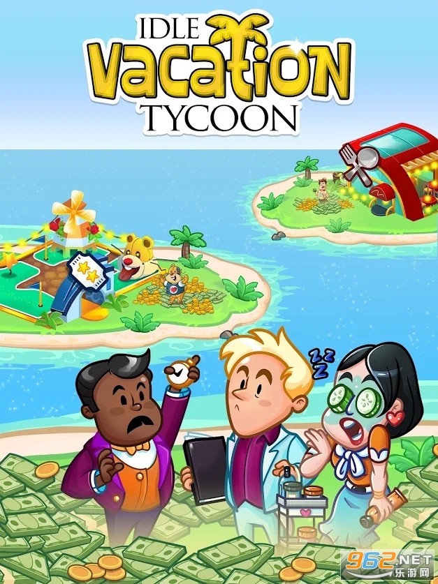 Idle Vacation Tycoon(���м��ڴ�ల׿��)��ͼ1