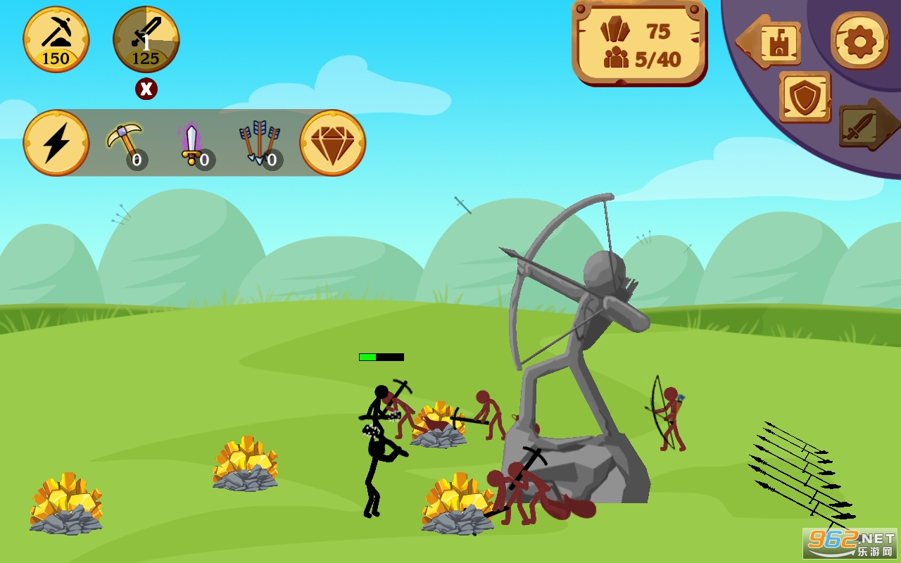 Stick Battle : War Stickman(战争火柴人火柴对战游戏)截图3