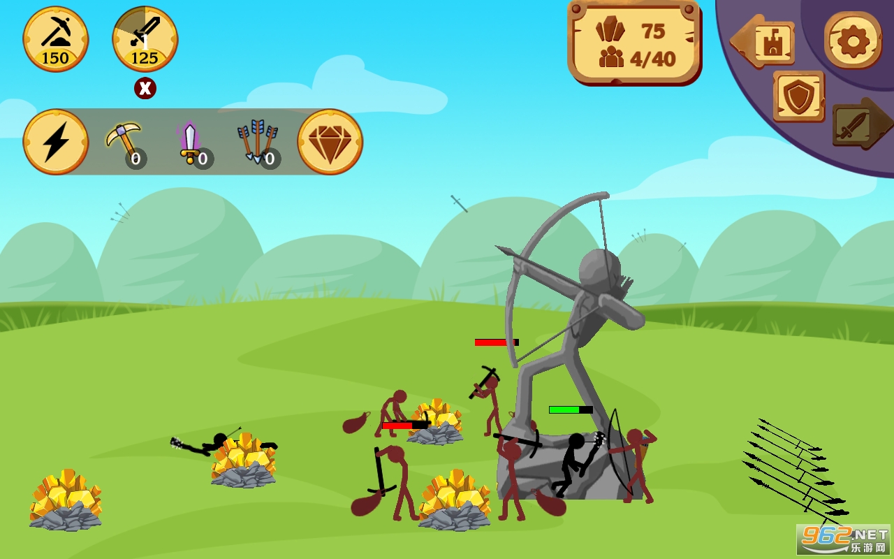 Stick Battle : War Stickman(战争火柴人火柴对战游戏)截图2