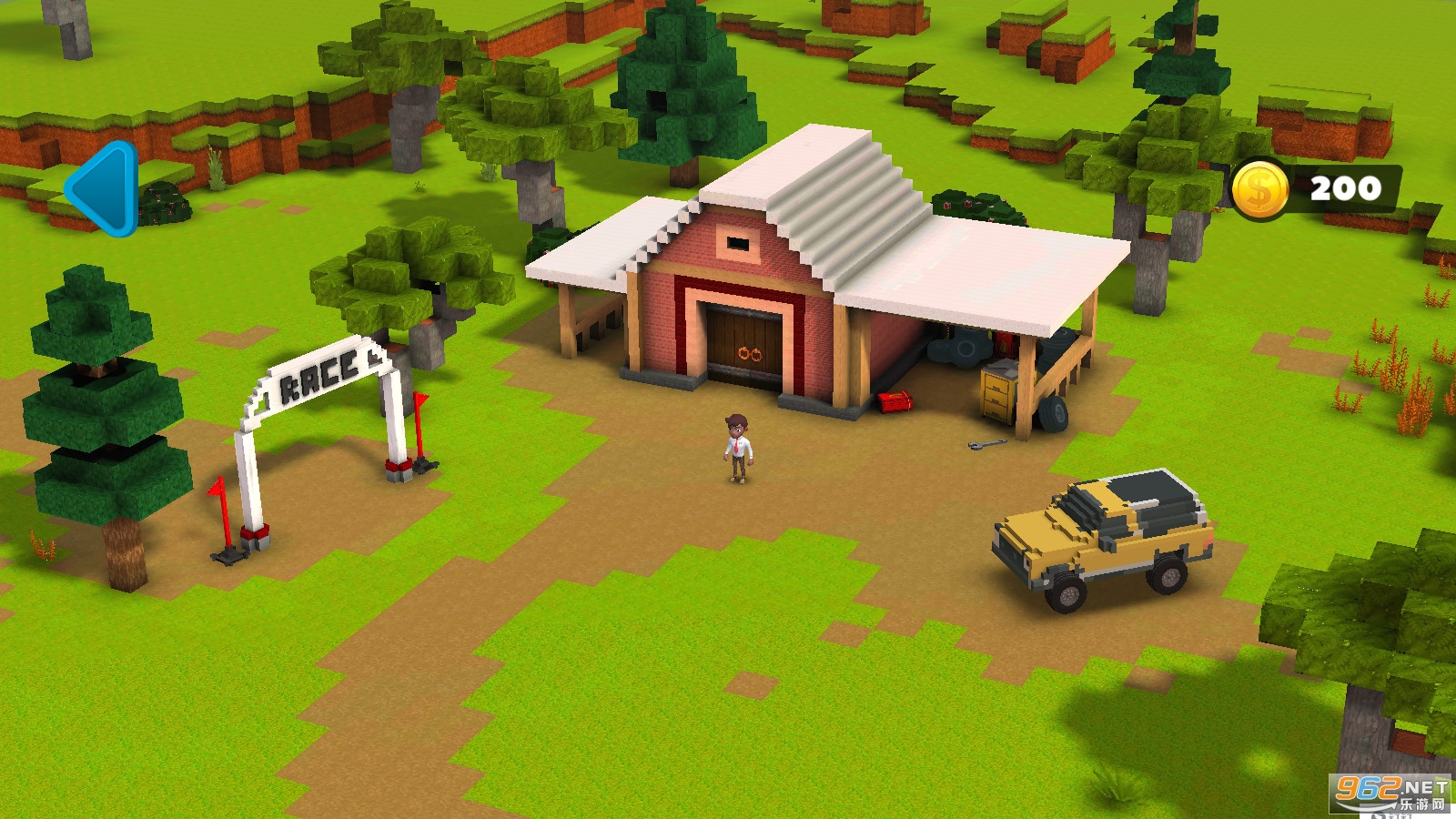 Blocky Rider: Roads Racing截图4
