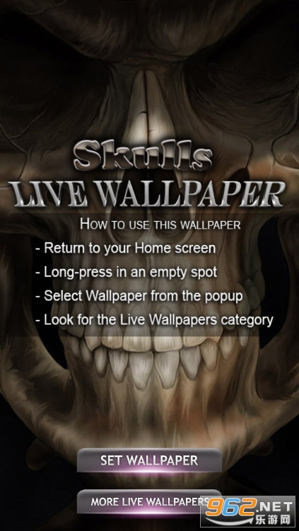 Skulls Live Wallpaper���ñ�ֽ�����������v3.0��ͼ2