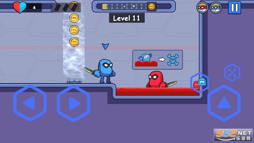 Killer Red And Blue游戏截图1