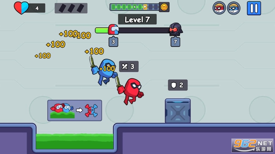Killer Red And Blue游戏截图3
