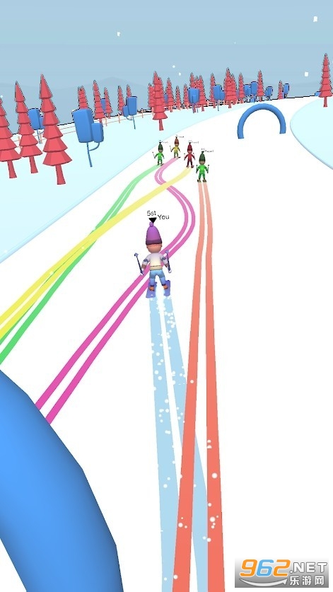 skier hill 3d��ѩ��ɽ��ͼ0