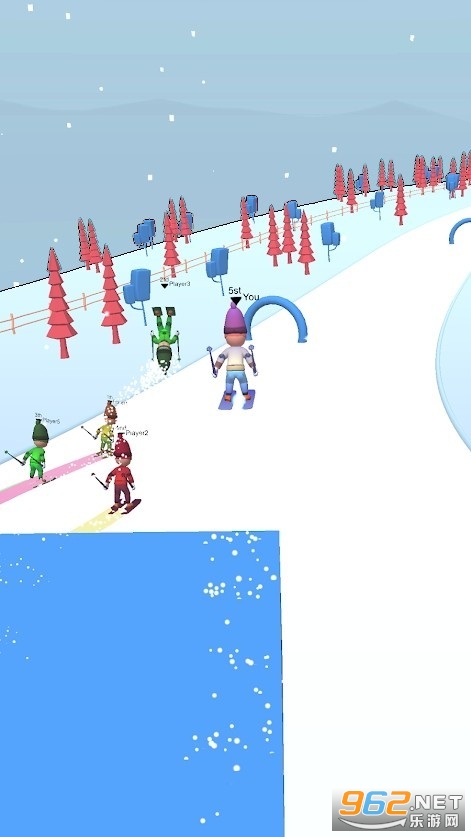 skier hill 3d��ѩ��ɽ��ͼ1
