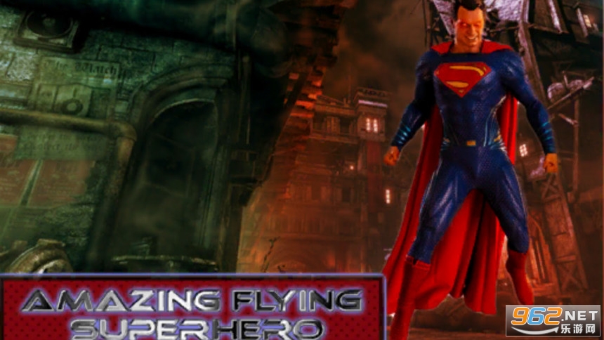 Amazing flying superhero city rescue mission��Ϸ��ͼ0