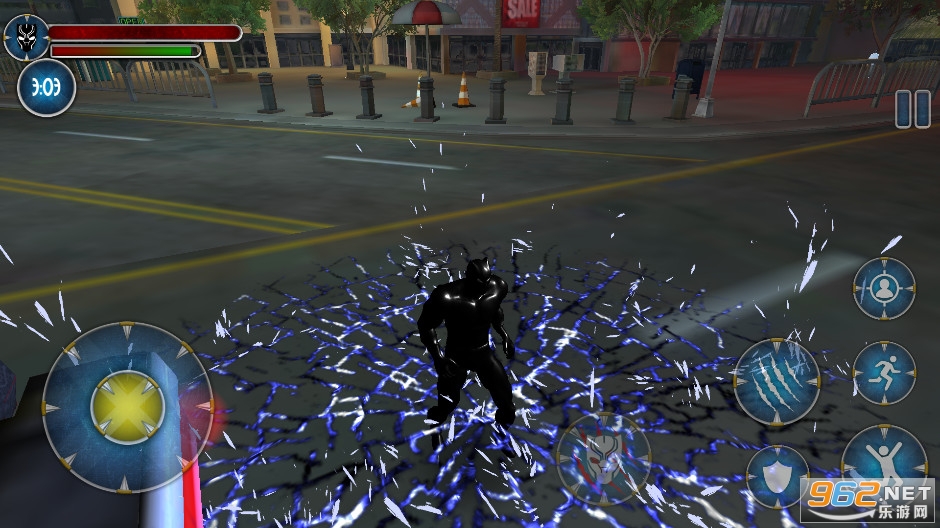 Panther Superhero Crime City Battle游戏截图3