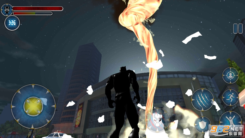 Panther Superhero Crime City Battle游戏截图2