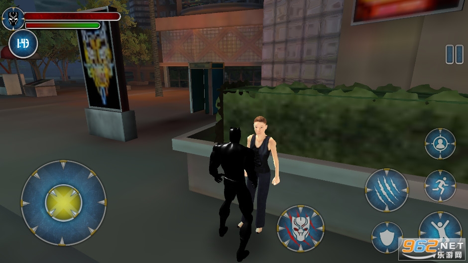 Panther Superhero Crime City Battle游戏截图4