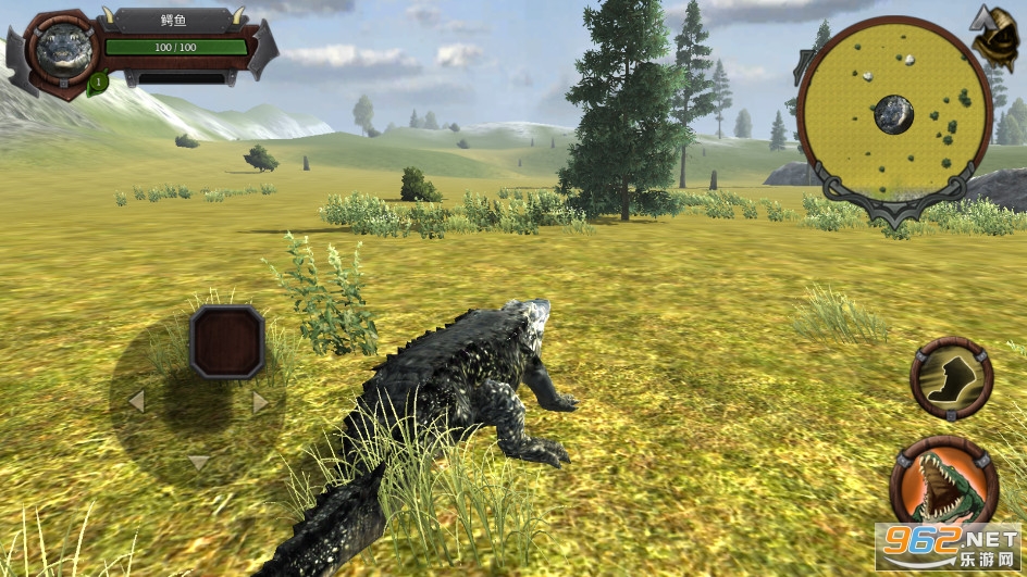 野生鳄鱼模拟器中文版截图2