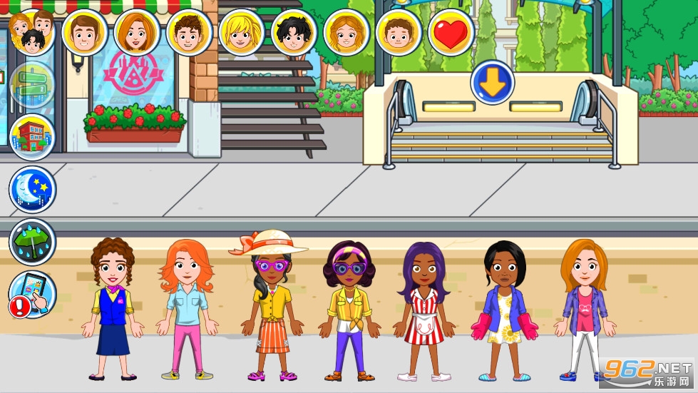 �ҵĳ��з�ѧ����Ϸ(My City After School)��ͼ1