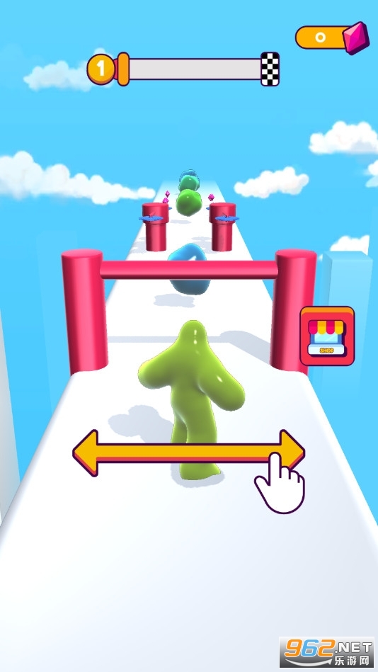 ����ճҺ��Blob Runner 3D��Ϸ��ͼ3