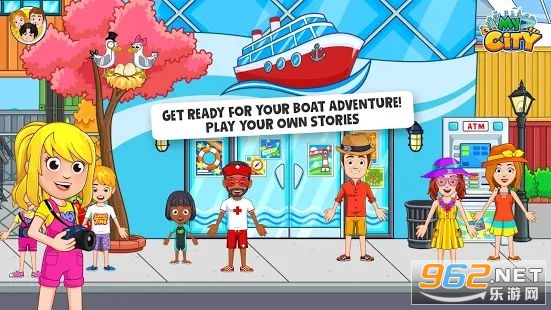 My City : Boat Adventures(�ҵĳ��п�ͧð����Ϸ�ٷ���)v1.2.1 ��׿���ͼ0