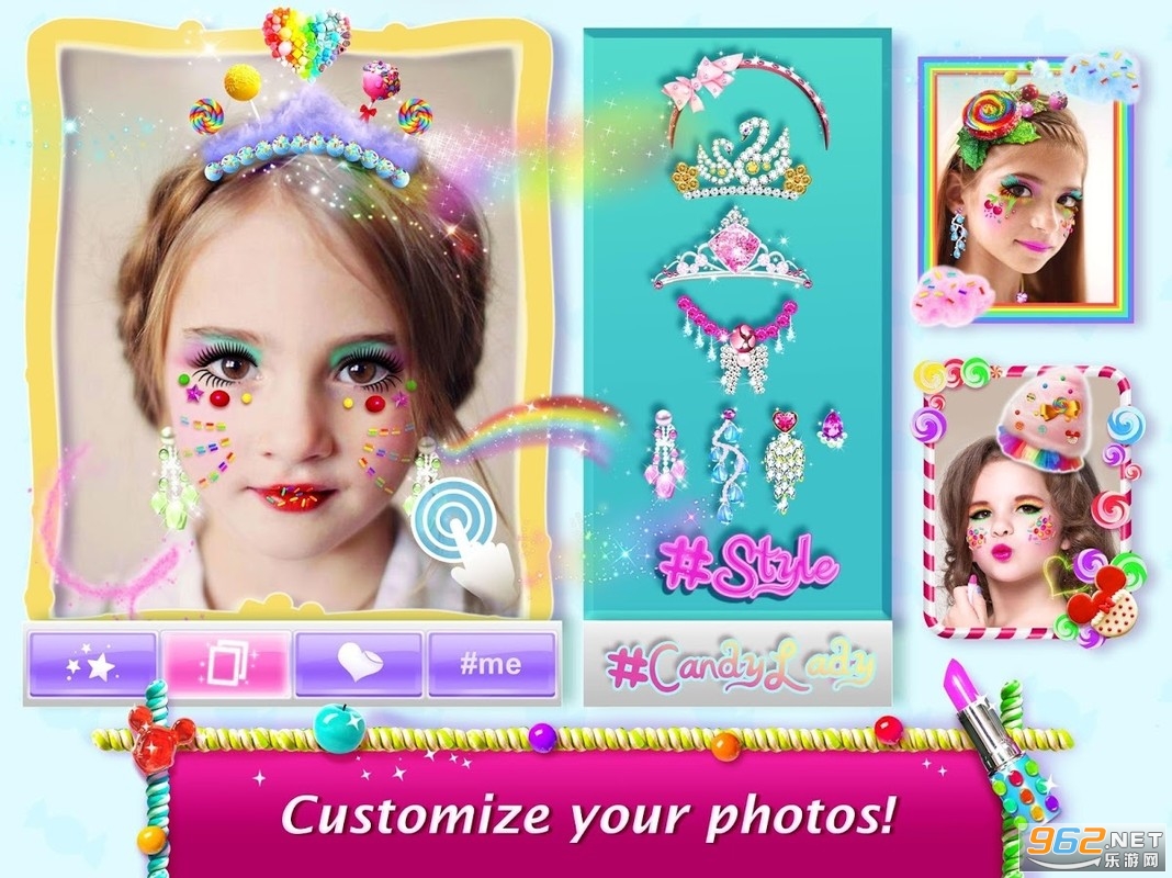 �ǹ������λñ���(Candy Mirror! Fantasy Makeover)��Ϸ��ͼ2