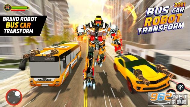 Grand Bus Robot Car Transform : Robot Shooting Game(��ʿ����������3d��׿��)v1.2 ���°��ͼ4