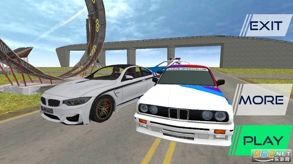E30M3驾驶和漂移3D(Drift E30-M3 Police Car Chase)安卓版截图1