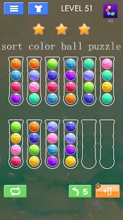 sort color ball puzzle(�����ɫ��ƴͼ)