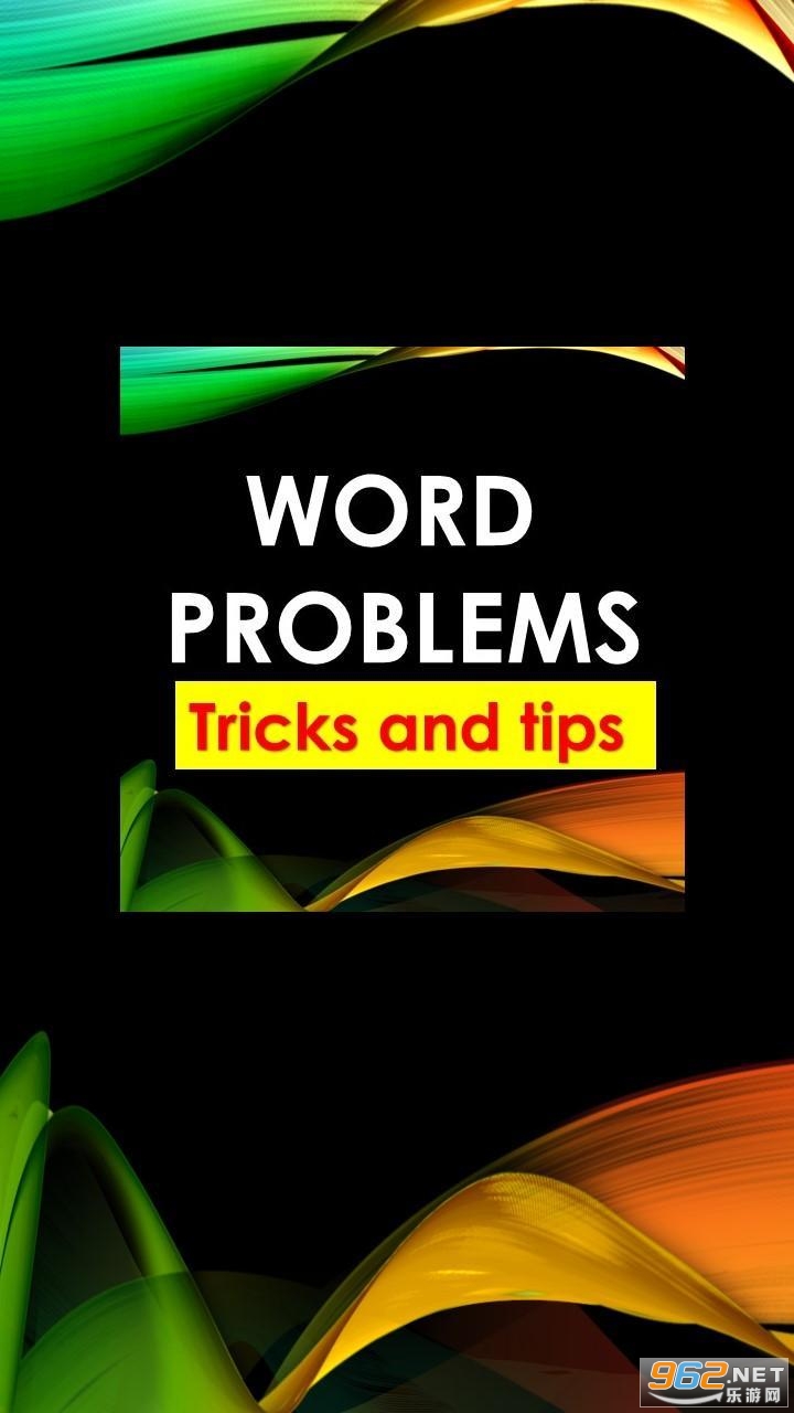 Word Problems Word Problems