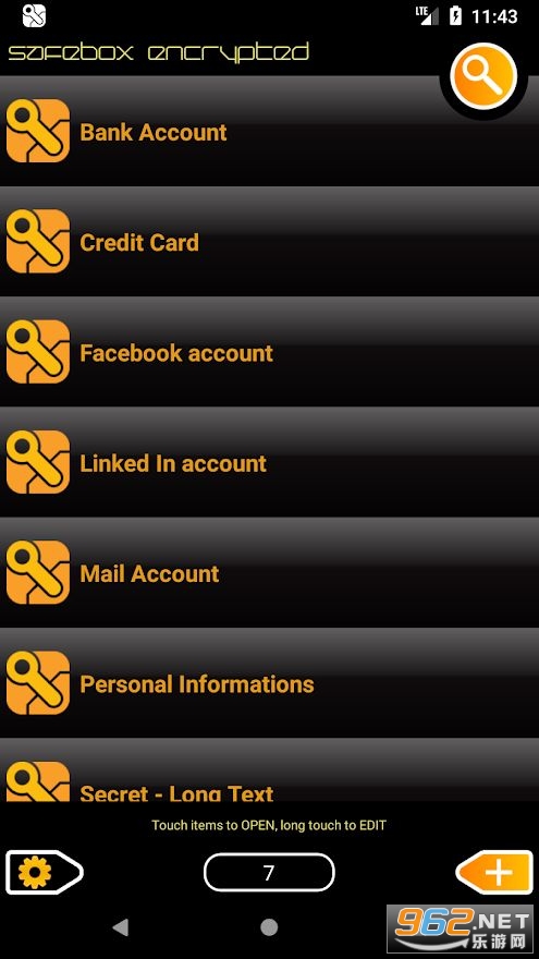 SafeBox encrypted free(SafeBox���������)v3.0 �ƽ���ͼ4