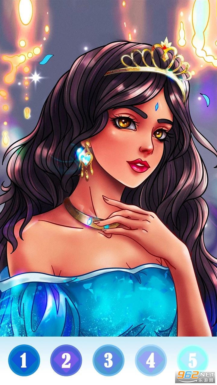 Princess Color(�����Ǳ���ɫ��Ϸ)v1.0.21 ���°��ͼ0