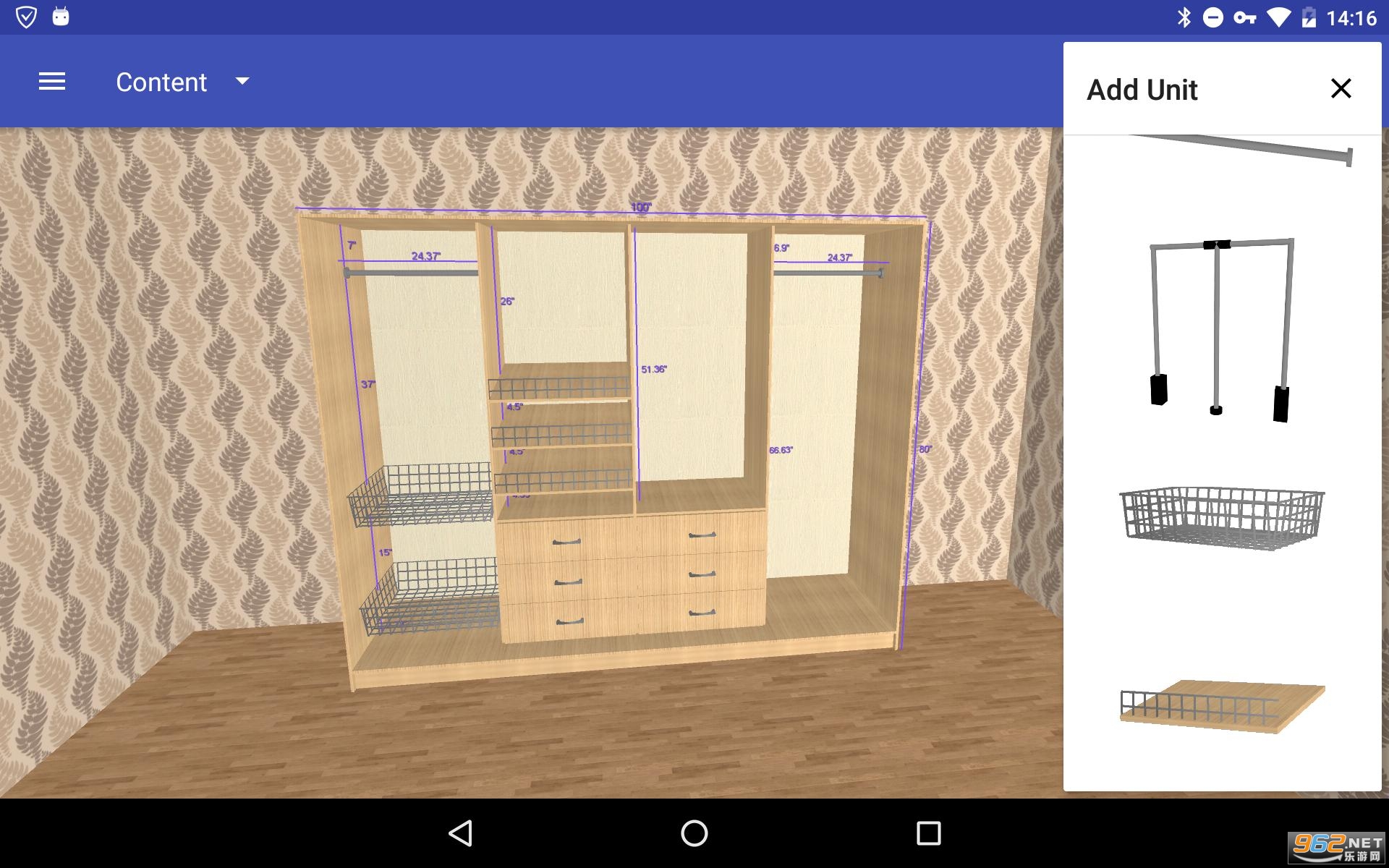 Closet Sketcher 3D(Closet Planner 3D�ڳ��滮ʦ3D)v2.7.1 ���°��ͼ1
