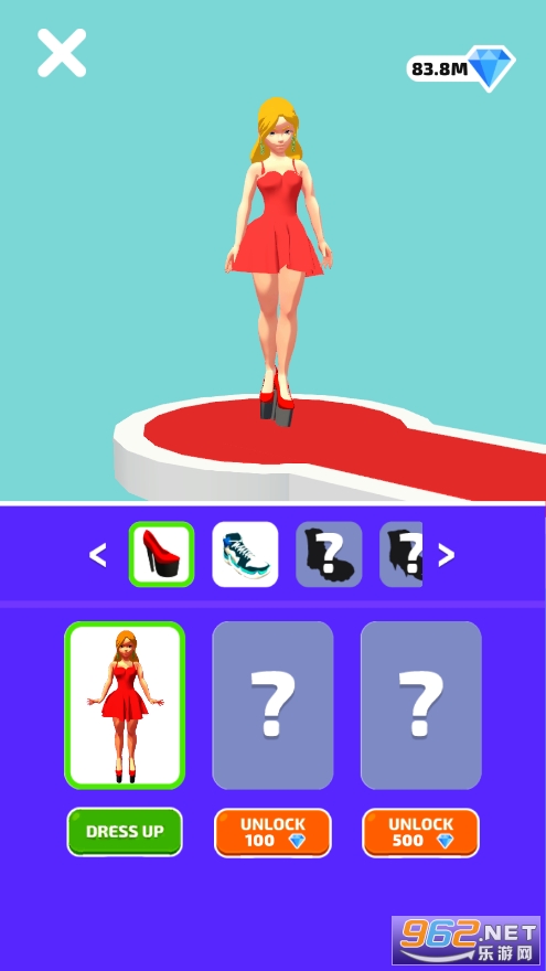 �Ҿ���Ů��(Shoe Race)��Ϸ��ͼ0