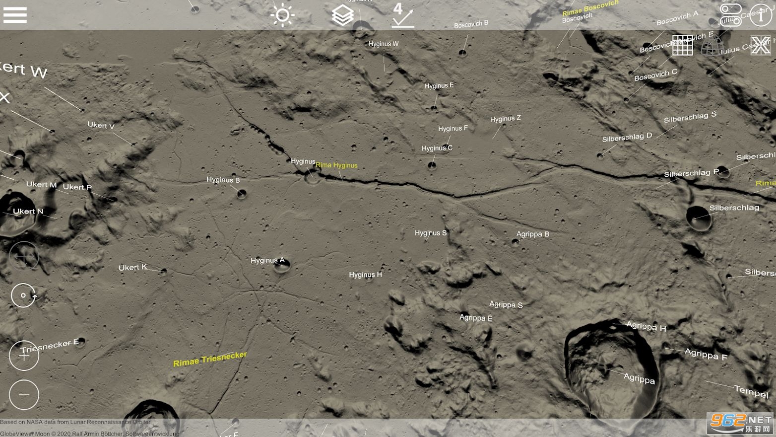 GlobeViewer Moon����3D��ͼv0.5.6 ��׿���ͼ4