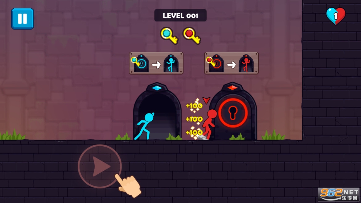 ���������( Red And Blue Stickman)