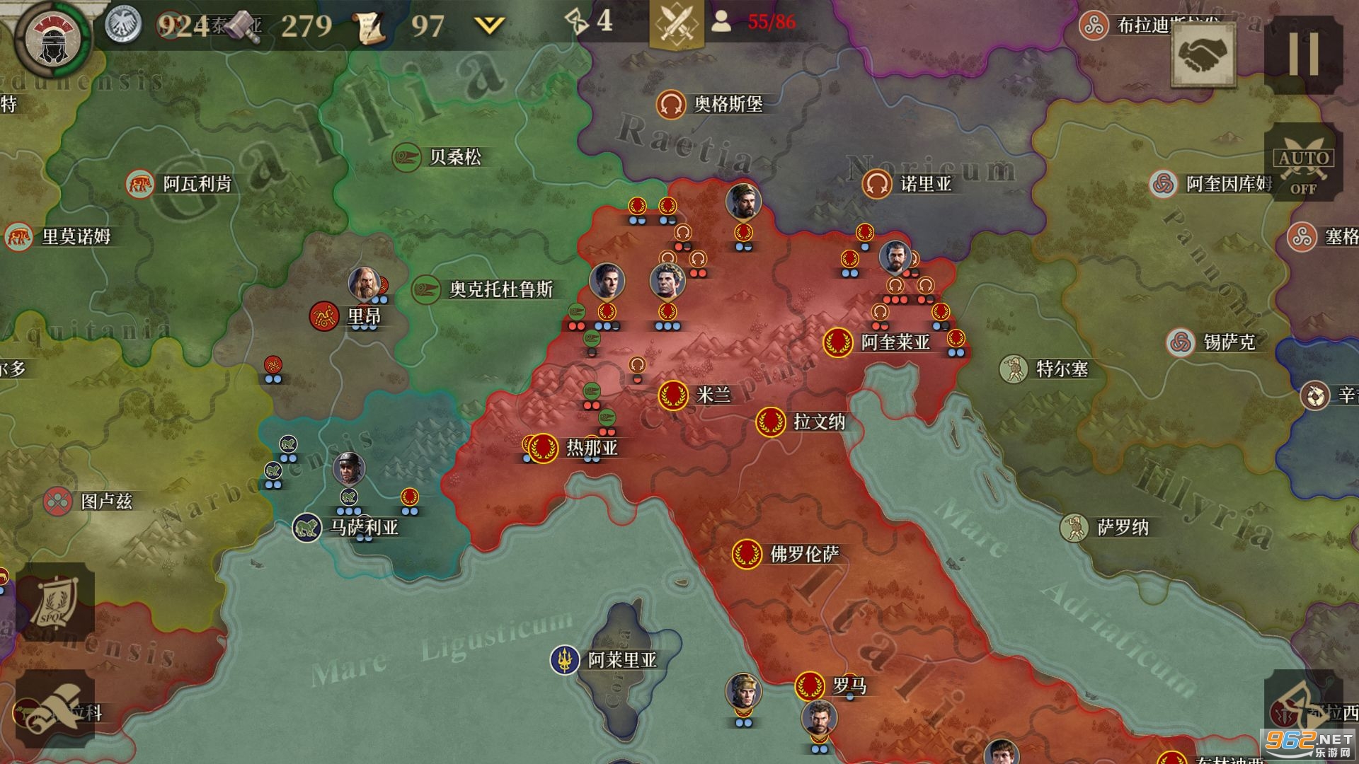 Great Conqueror: Rome(���������������İ�)������v1.0.0��ͼ1