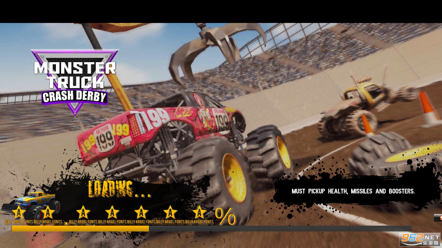 Monster Truck Destruction : Mad Truck Driving 20(疯狂卡车毁灭撞击手机版)截图2
