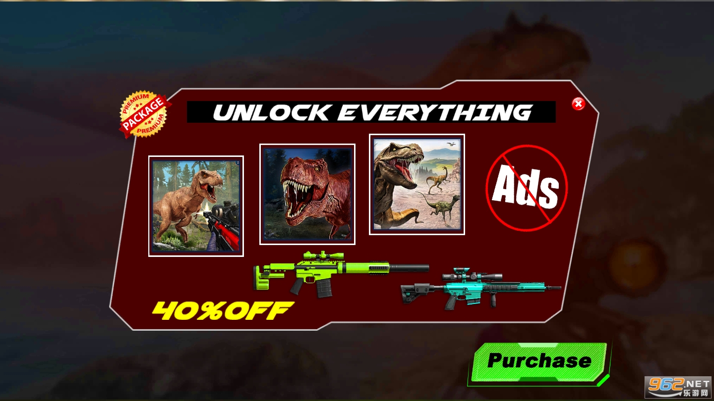 Wild Dino Hunting Clash: Animal Hunting Games(�������Գ���Ϸ)v1.18��׿���ͼ0