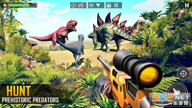 Ұ������������ϷWild Dino Hunting Game2021��ͼ0